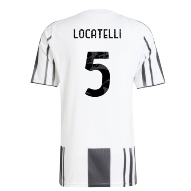 2025-2026 Juventus Authentic Home Jersey (Locatelli 5) | Match Day
