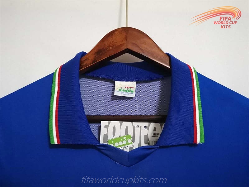 Italy 1990 World Cup Home Football Kit