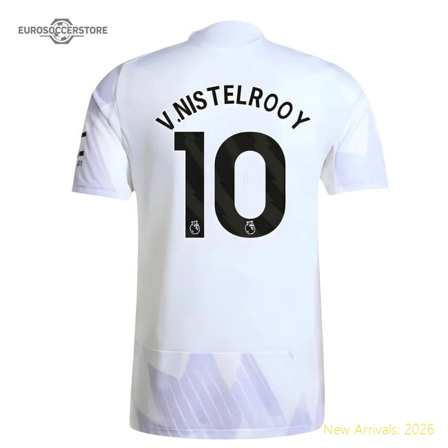 Excellent 2025-2026 Man Utd Authentic Away Shirt (vnistelrooy 10)