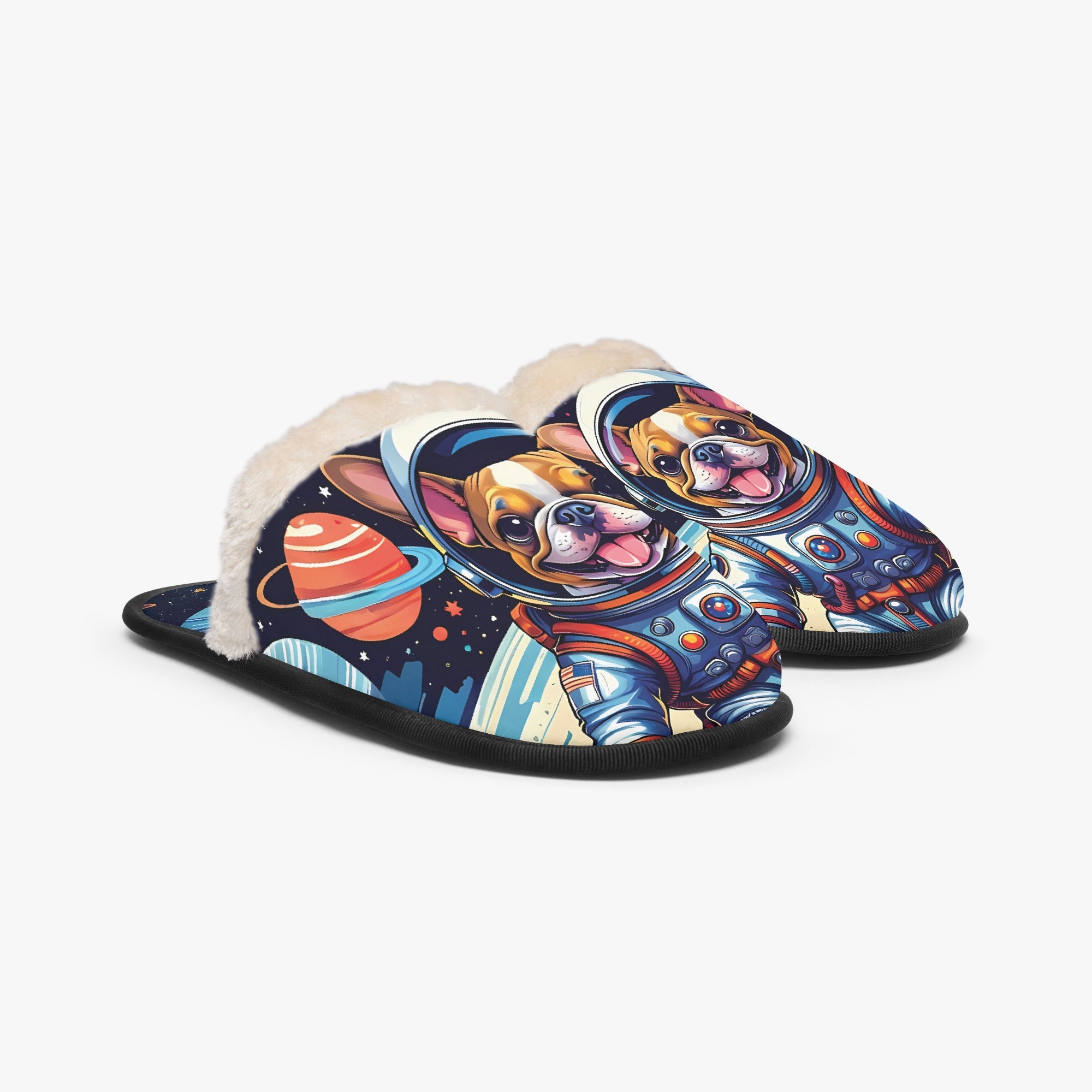 Cobalt - Dog Owner Cozy Winter Slippers Everyday Use | Stylish Look