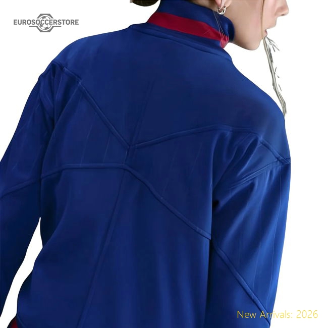 2025-2026 Barca Academy Pro Anthem Jacket (blue) - Kids