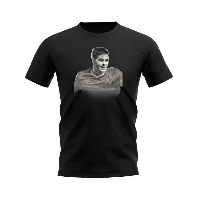 Premium 2025-2026 Liverpool T-shirt Gerrard With Limited Edition