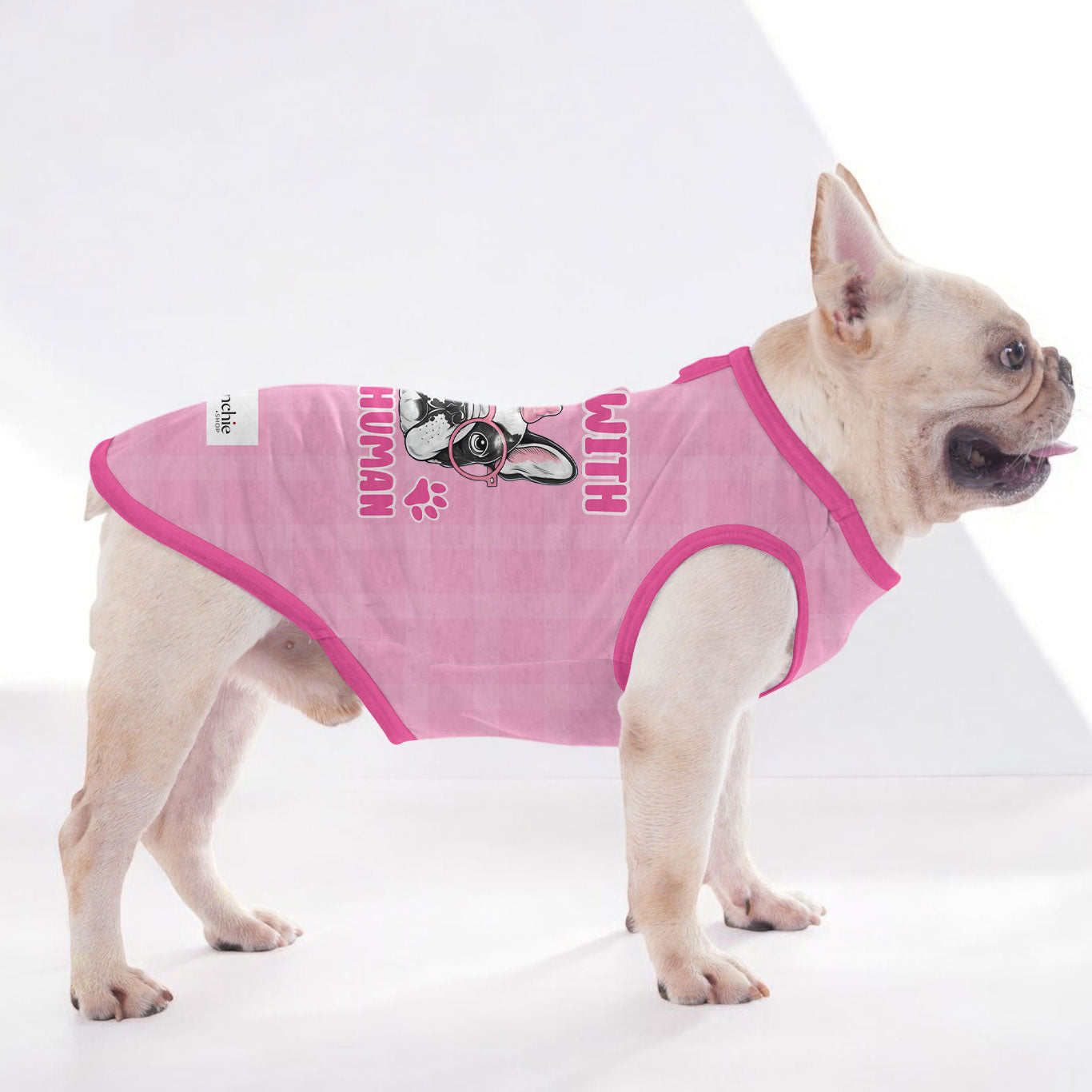 French Bulldog Bloom Shirt For Frenchies Frenchie Shop Original Durable Dog Item