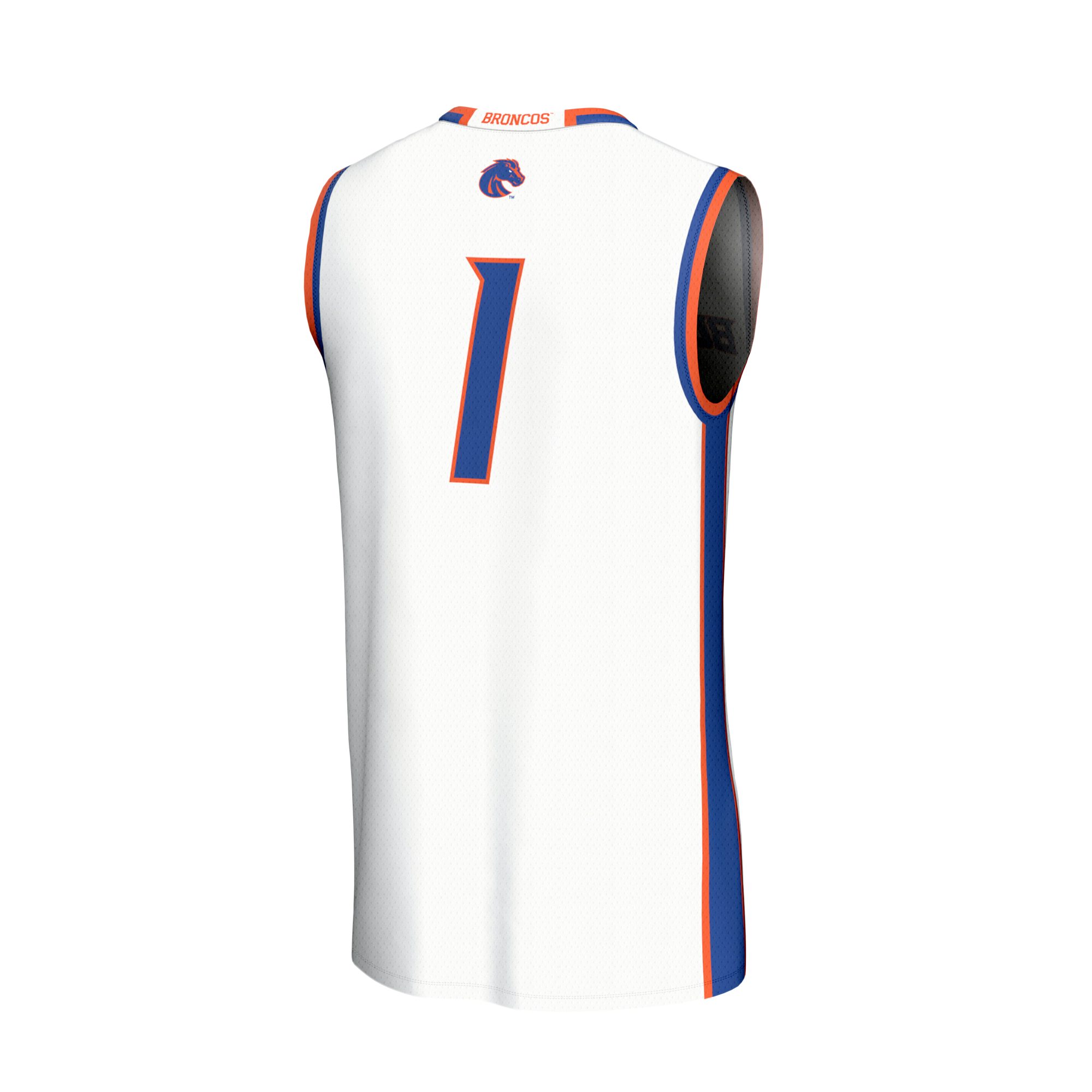 Boise State Broncos GameDay Greats Unisex Collegiate Basketball Fashion Jersey - White