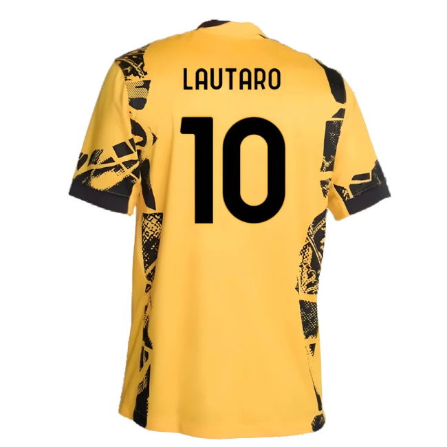 Faithful Inter Inter Milan Third Shirt Lautaro #10 Pro Series 2024...