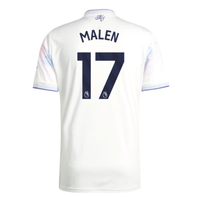 Professional Top-Grade 2025-2026 Aston Villa Third Shirt Malen 17