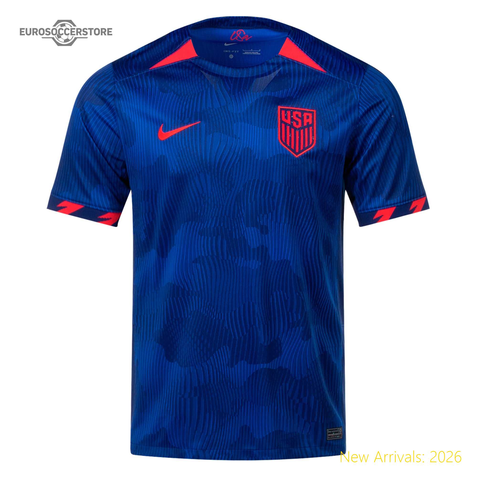Officially Approved Men Authentic Usa Iconic Player Away Jersey 2023
