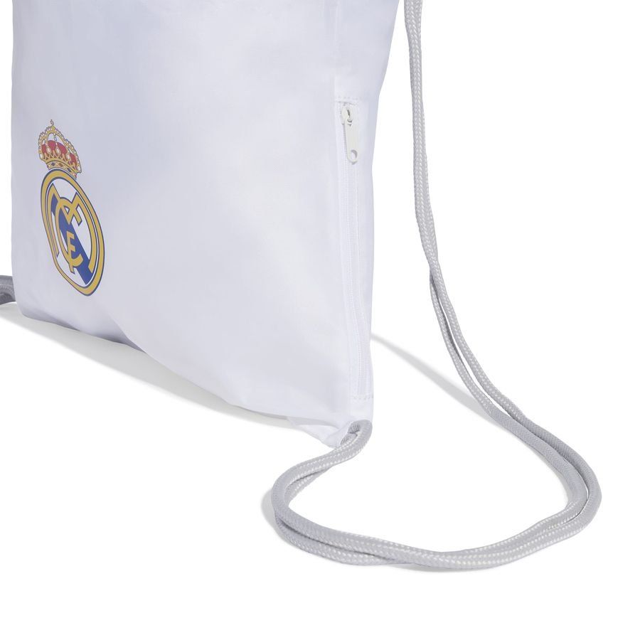 Real Madrid Gym Sack - White/Bold Gold