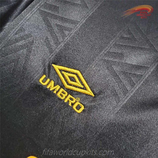 Manchester United 93-94 Away Black Football Kit