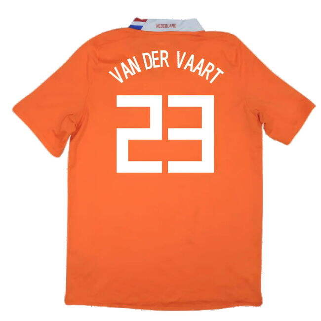 Exquisite Holland 2008-10 Home Shirt ((Excellent) M) (Van Der Vaart 23) Classical