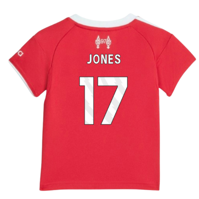 Authentic Design Liverpool Jones #17 New Release Devoted Football Kit