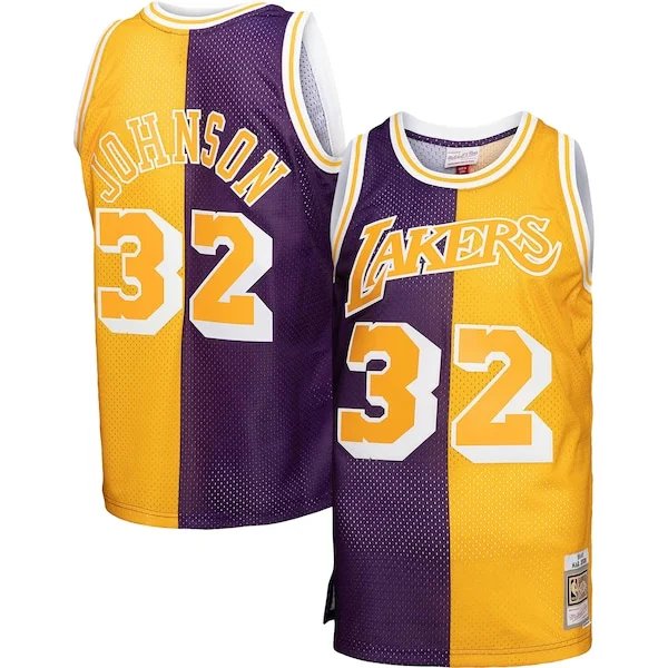 All-Star Magic Johnson LAL Swingman Jersey - Budget Price