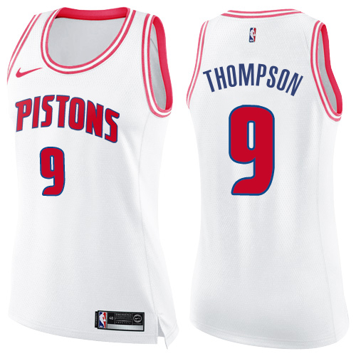 White DET Nike Pistons #9 Nike Official Jersey NBA Fan Apparel