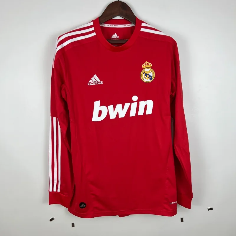 2011-2012 Long Sleeve Real Madrid Third retro kit