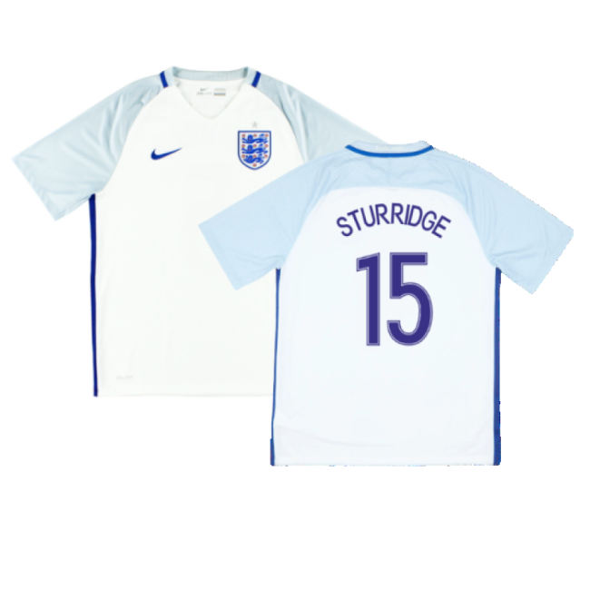 Exclusive England Home Rare Jersey 2016-2017 (Sturridge 15) (2)
