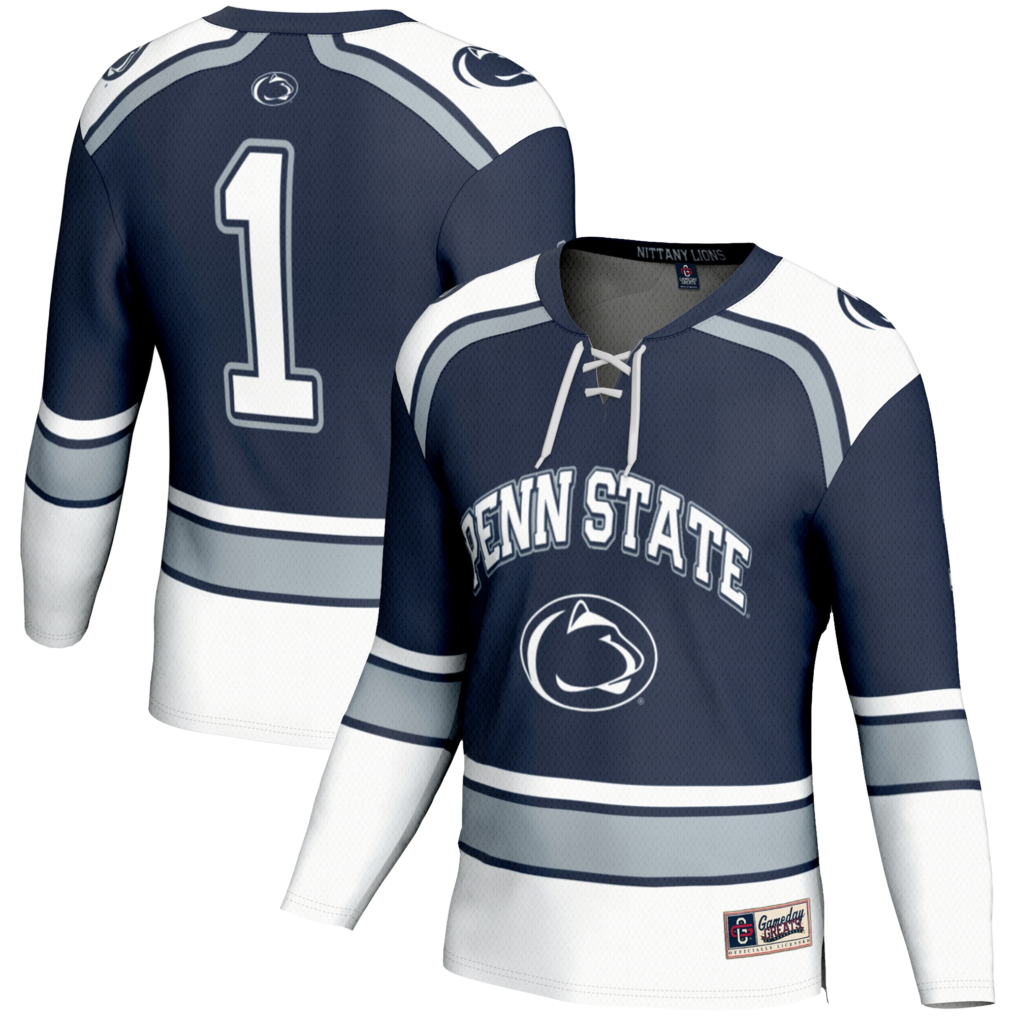 [NJP] Penn State Nittany Lions GameDay Greats Hockey Jersey - Navy
