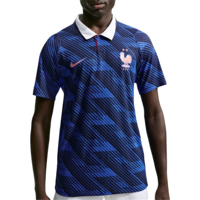 [JED] 2026-2027 France Aero-Fit Authentic Match Home Shirt (Your Name)