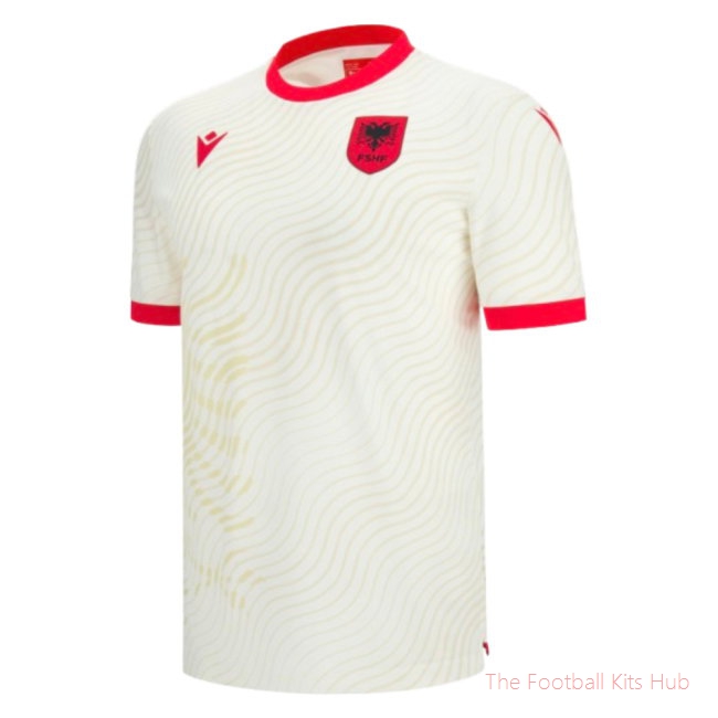 Football Team Albania 2026-2027 Away Shirt (Kids) (Your Name)