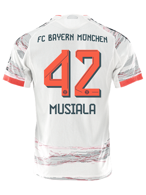 FC Bayern Munich Patch 2025-2026 Bun Away Jersey – Authentic Shirt