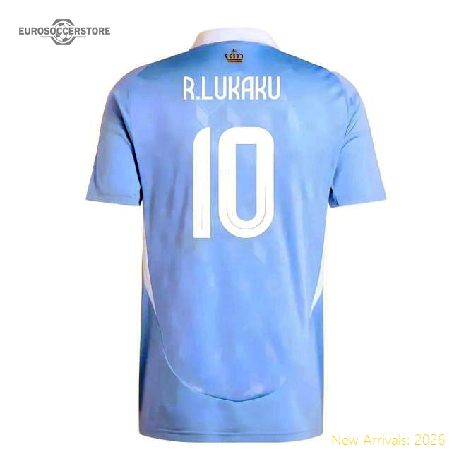 Genuine Belgium 2024-2025 Official Away Shirt Movement Modern