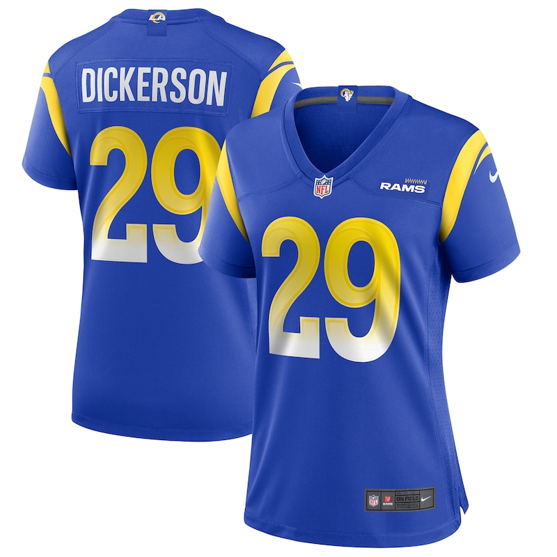 None Eric Dickerson Los Angeles Rams Timeless Replica Jersey
