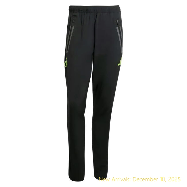 Elite 2025-2026 RM Real Madrid Pro Vis Tech Travel Pants (Black)