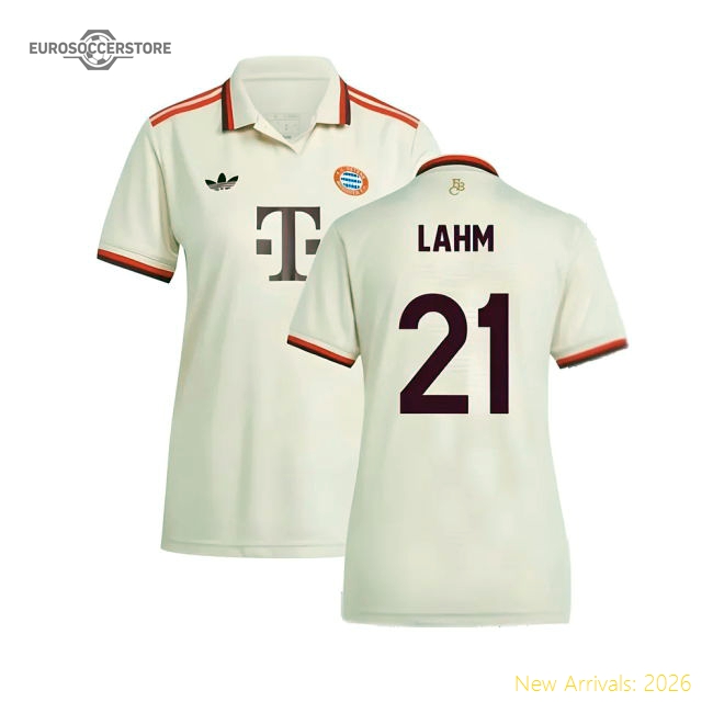Bayern Munich 2024-25 Third Fan Version For Women (Lahm Game Day Jersey