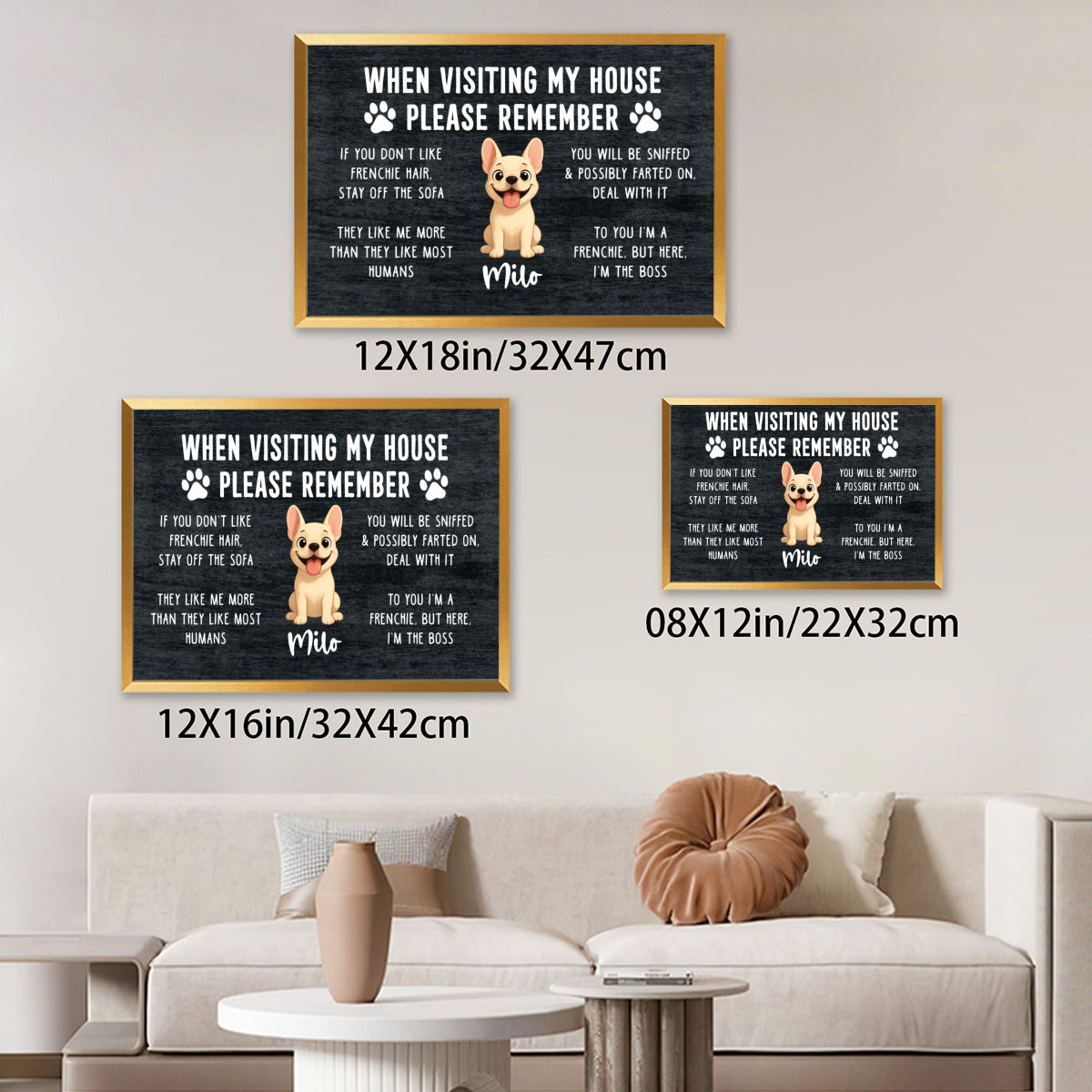 Ferocious - Personalized Framed Poster • Wall Decoration