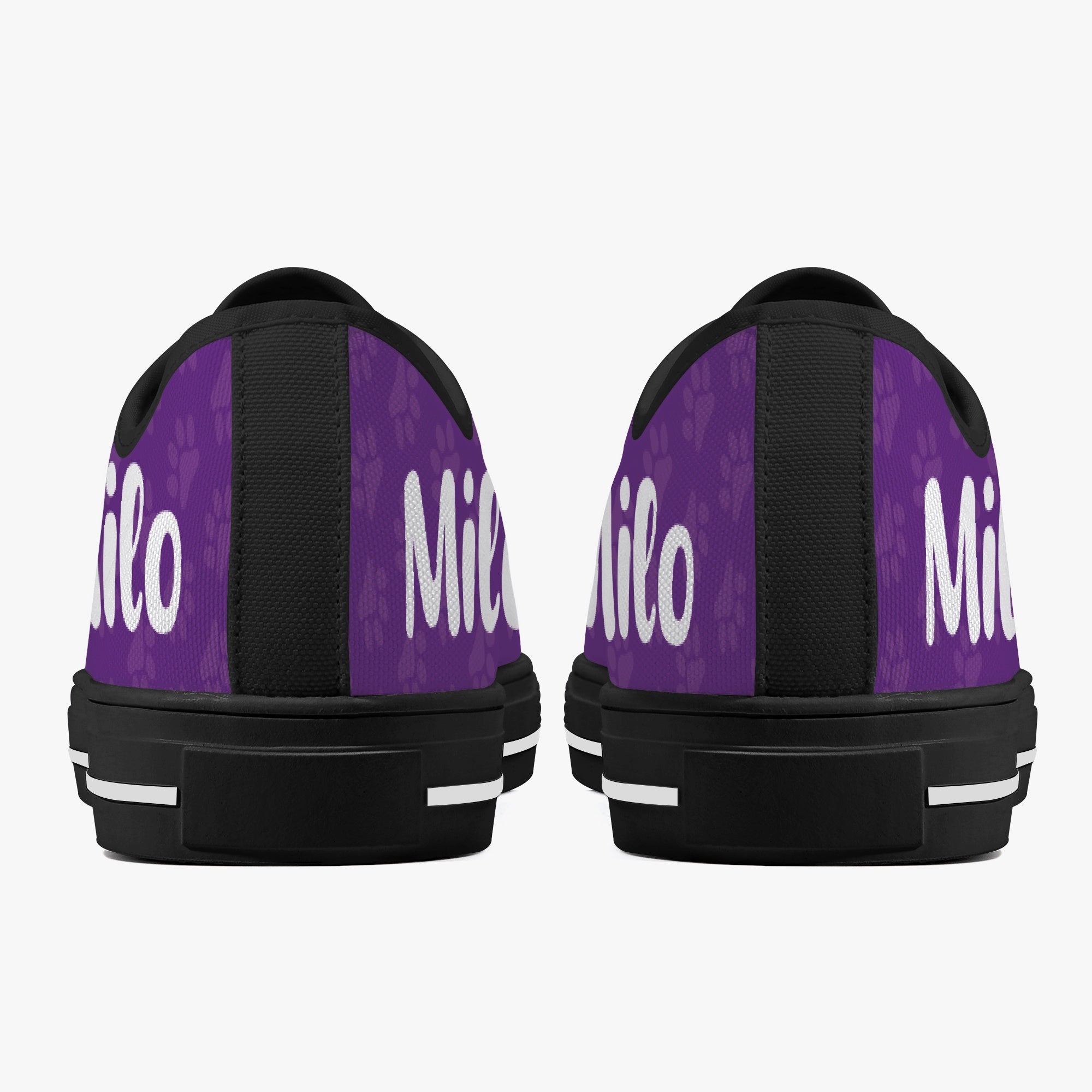 Frenchie-Fan Miller - Personalized Classic Low-top Canvas Shoes for E...