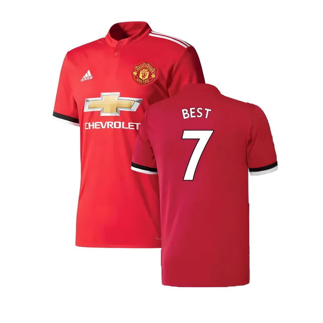 Manchester United 2017-18 Home Jersey ((Excellent) 4-5 Year) (Best 7)