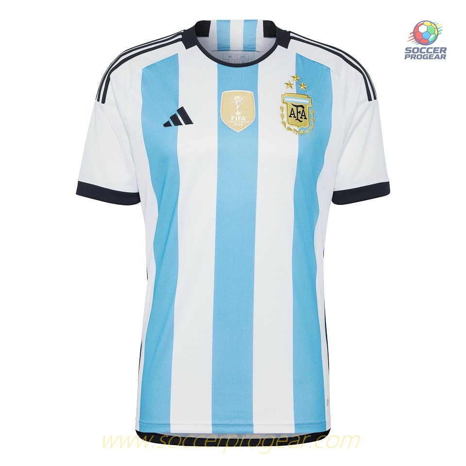 ARGENTINA Genuine 3 STAR WORLD CHAMPION JERSEY