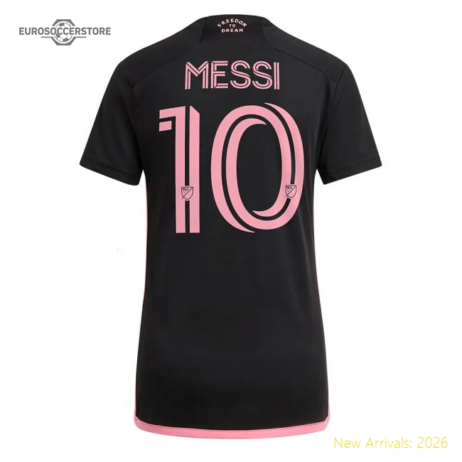 S Inter Miami Female 2024 Away Jersey Shirt Football Fan Apparel
