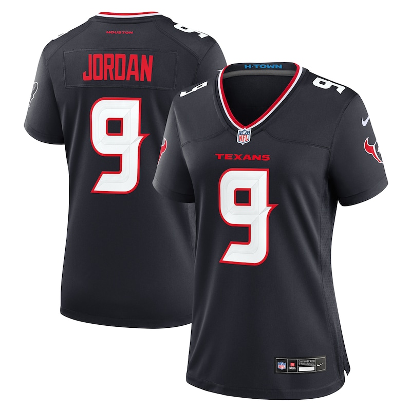 None Brevin Jordan HOU Texans Championship High-Quality Jersey