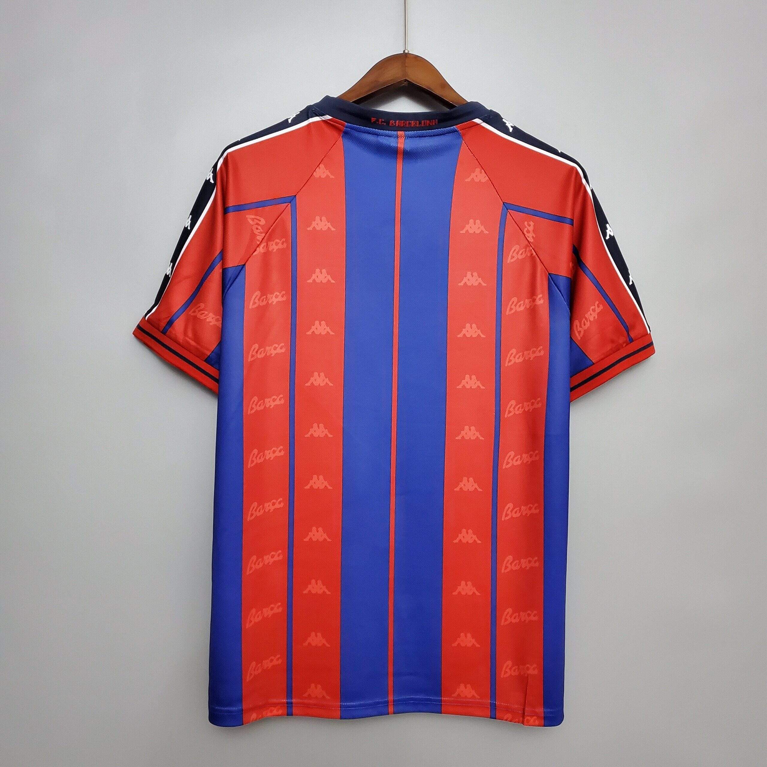 Cheap 1997-1998 FC Barcelona Home retro kit