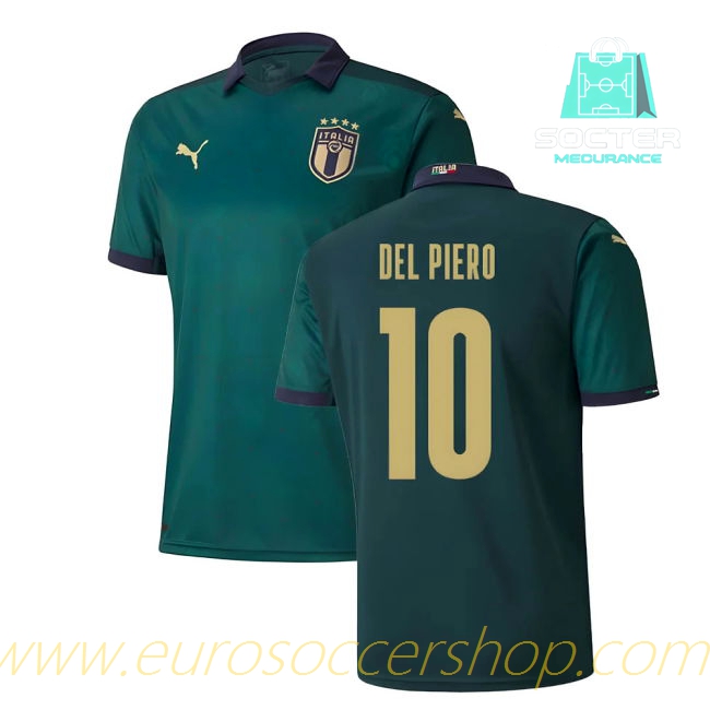2019-2020 Italy World Cup Third Jersey (Del Piero 10)