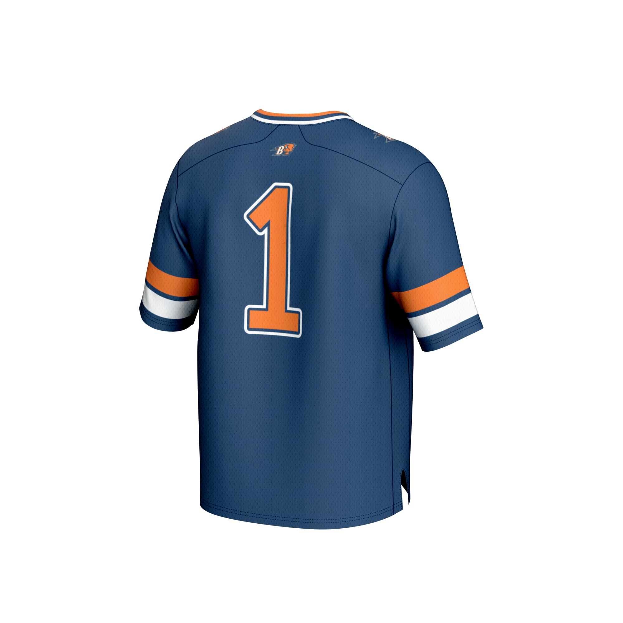 #1 Blue Bucknell Bison Lightweight Collegiate Football Fashion Jersey