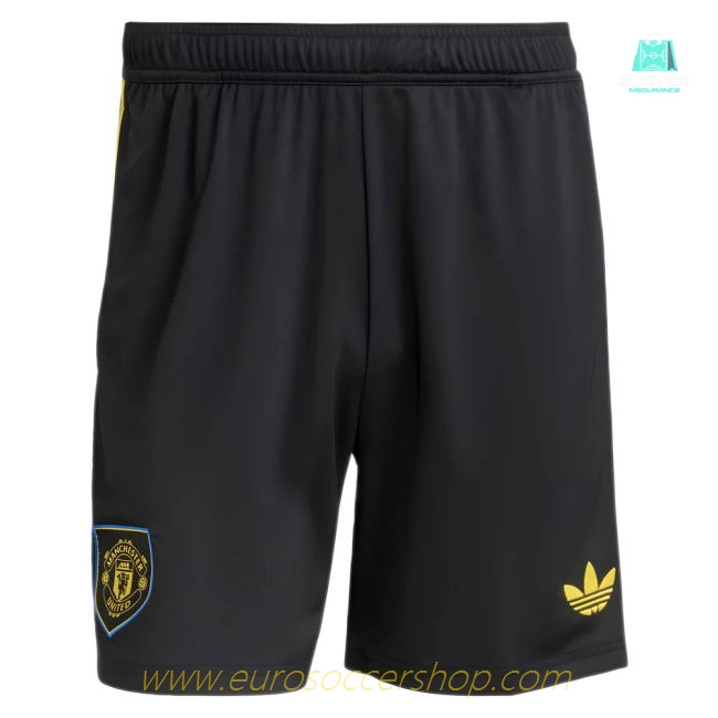 2025-2026 Man Utd Third Shorts (Black)