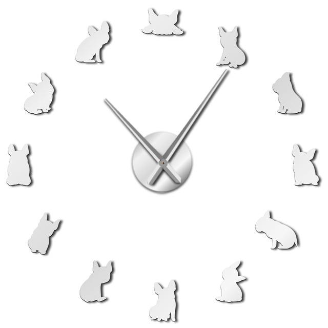 French Bulldog The Frenchie Clock (ws77) Cute Frenchie Essential