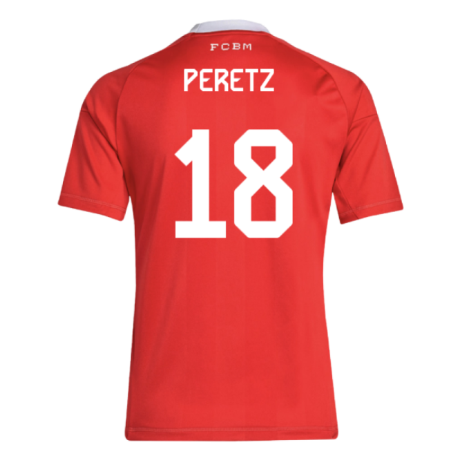 Performance 2025-2026 Bayern Munich Third Goalkeeper Shirt (Pure Ruby) - Kids (Peretz