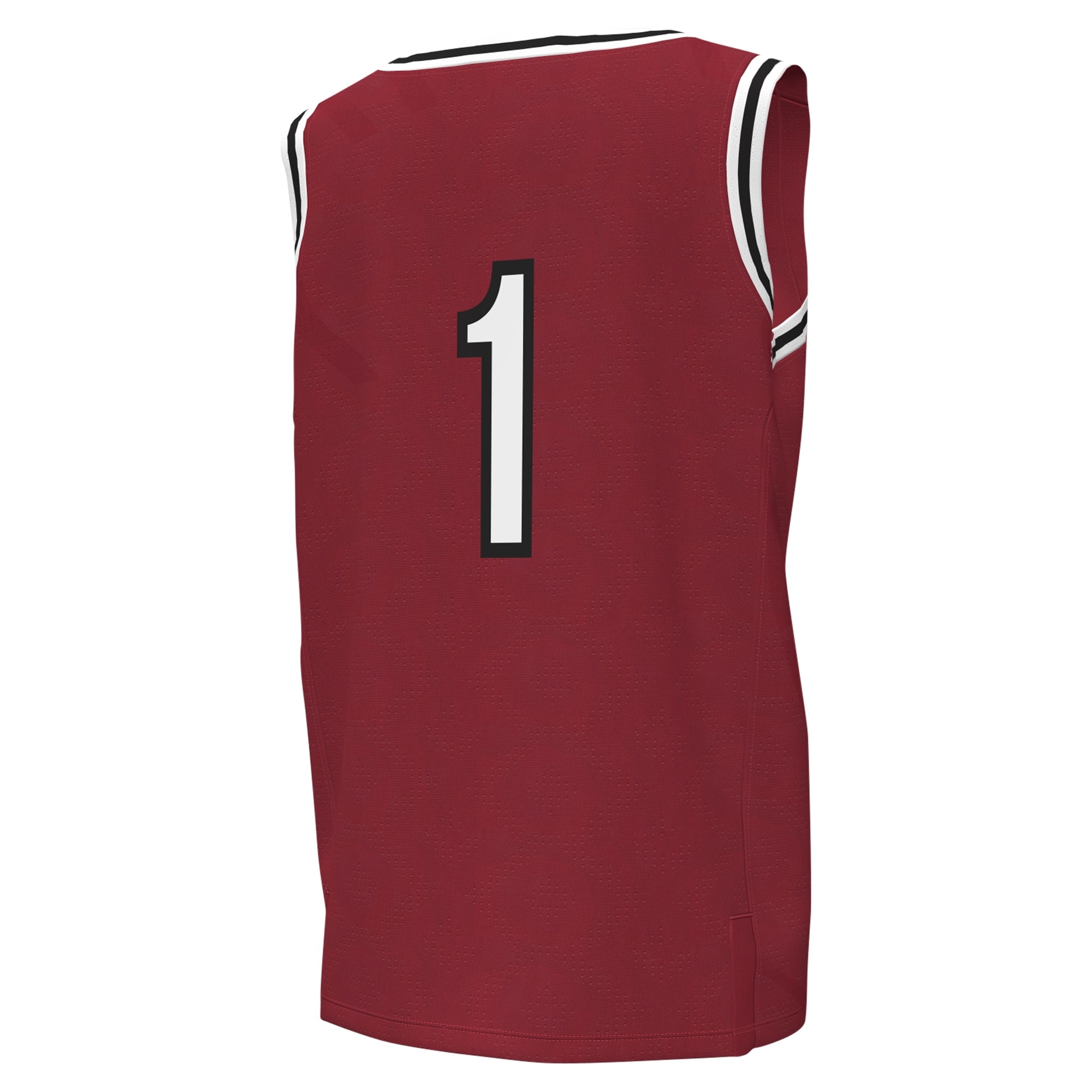 [NJP] #1South Carolina Gamecocks Youth Replica Basketball Jersey - Garnet