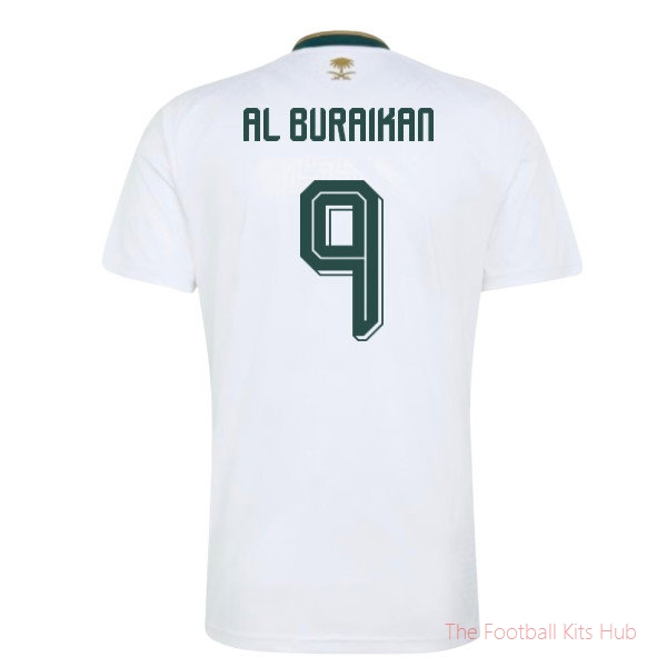 Soccer Saudi Arabia 2026-2027 Away Shirt (Al Buraikan 9)