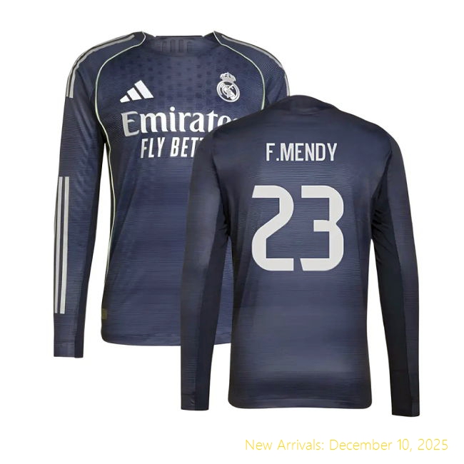 2025-2026 Real Madrid Away Shirt - High Quality Kit (Mendy 23)