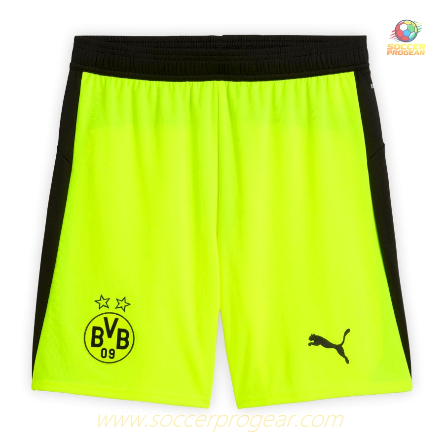 Team Football Jersey Soccer Uniform Kids Edition BVB Dortmund Away 2025-2026 Season