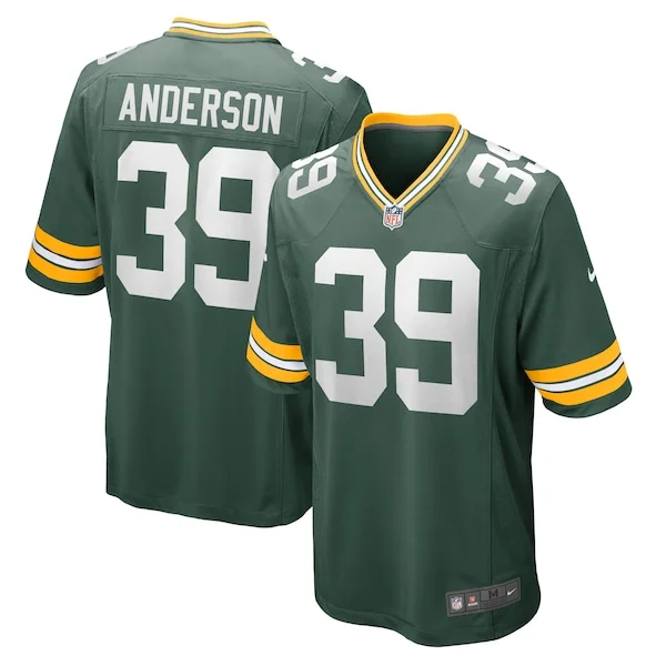 Green Bay Packers Game NFL Jersey - Green | Top-Grade Football Apparel