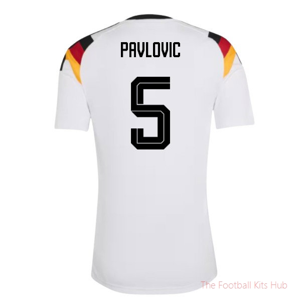 2026-2027 Germany Home Fan Jersey (Pavlovic 5)
