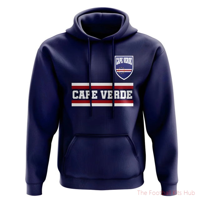 Cape Verde Core Football Country Hoody (Navy)