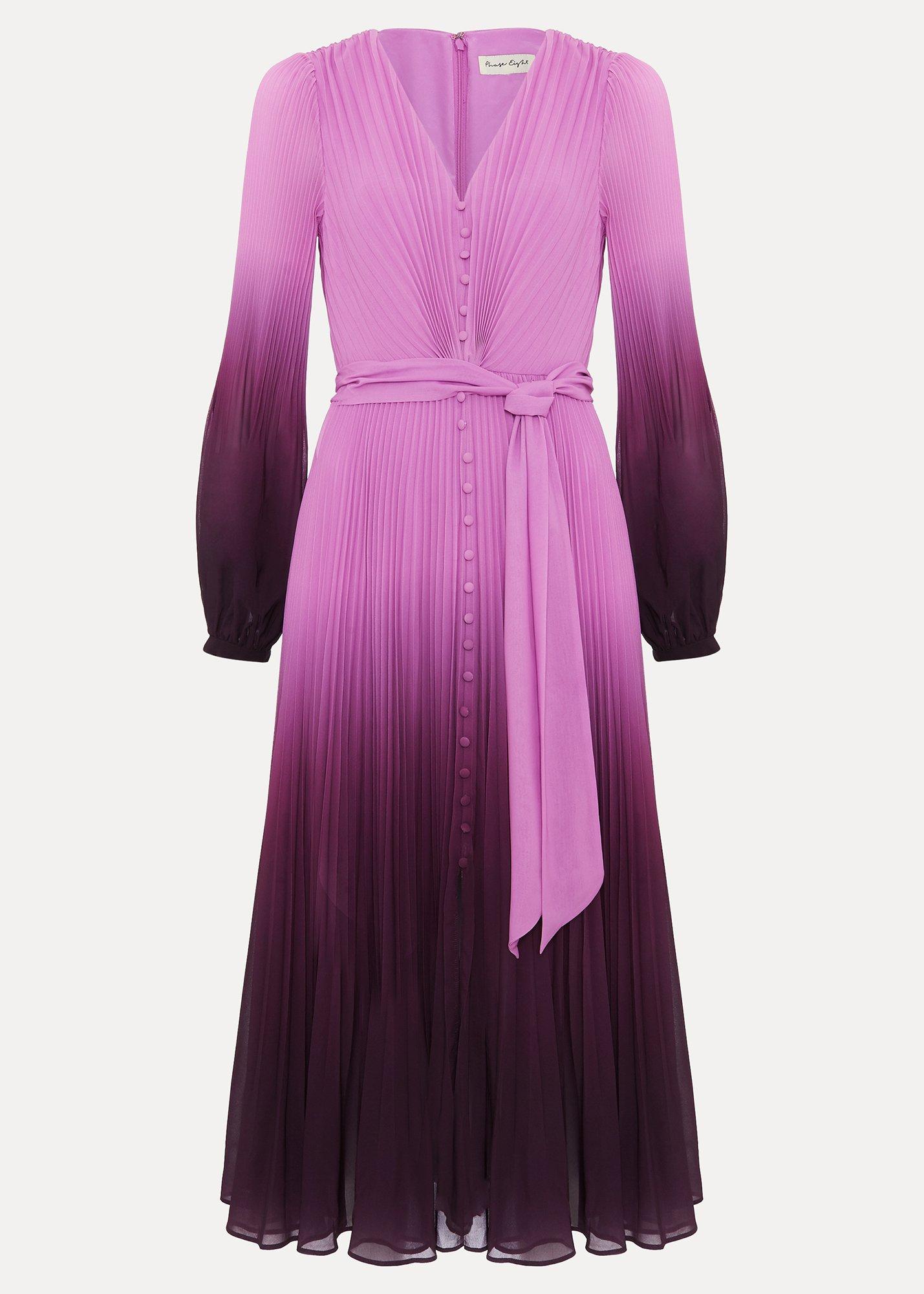 Petite Mira Ombre Midi Dress
