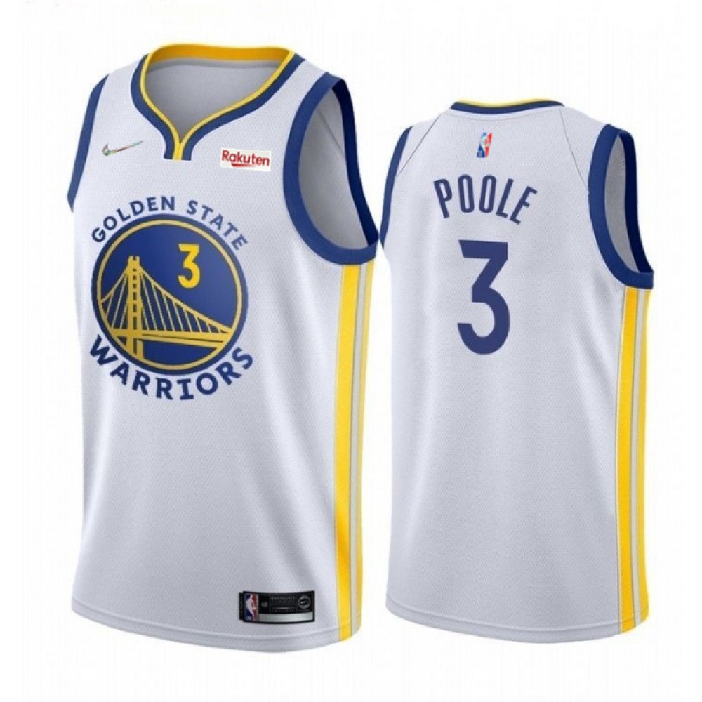 Performance Jersey Golden State Warriors 3 - White - Basketball Fan Gear