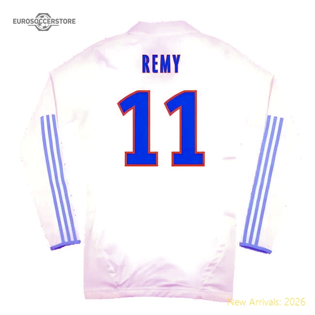 Best-Selling Marseille 2011-12 Player Spec Long Sleeve Home Shirt ((Excellent) L) (Remy