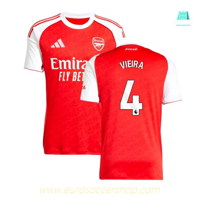 2025-2026 Arsenal Home Shirt (Vieira 4)